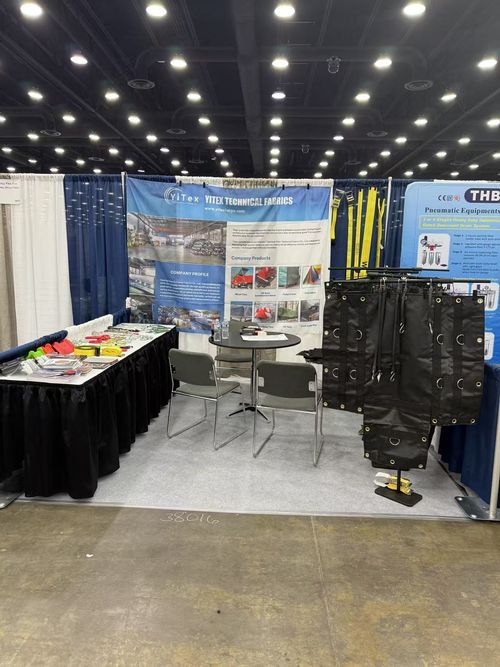 Latest company news about Η Yitex λάμπει στο 2025 America Truck Show με Premium Truck Tarpaulin Solutions