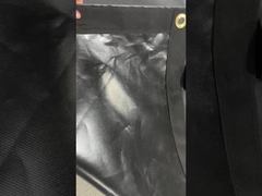 Επεξεργασμένο υφάστιο επικαλυμμένο με PVC με επίπεδη ξυλεία