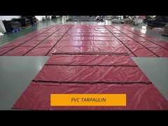650GSM 20*20 1000D PVC πλακάτ για φορτηγά καλύπτει πλακάτ σύστημα